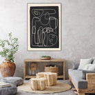 Flowing Lines Maze by City Art on GIANT ART - abstract abstract art print