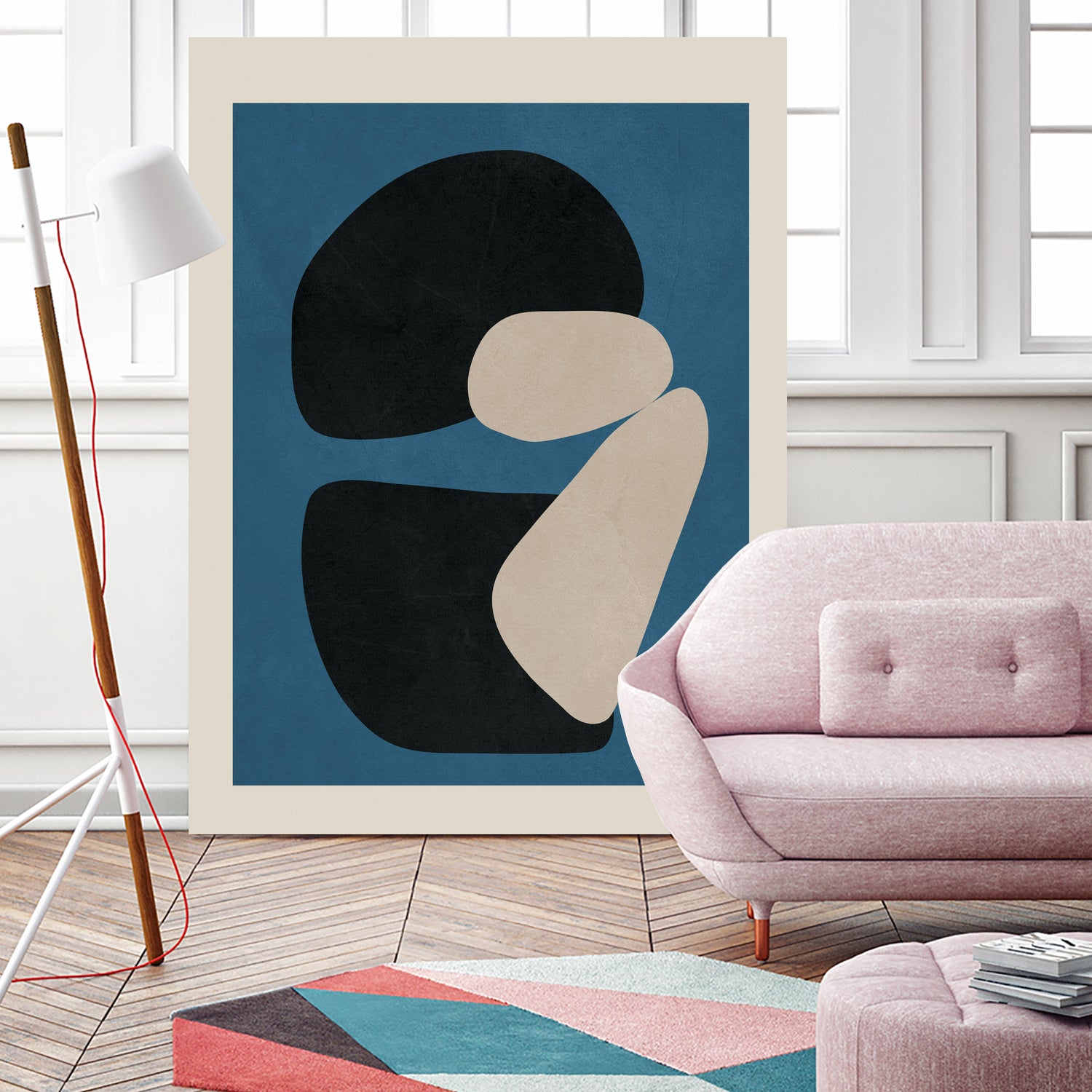 Contrasting Shapes by City Art on GIANT ART - abstract abstract art
