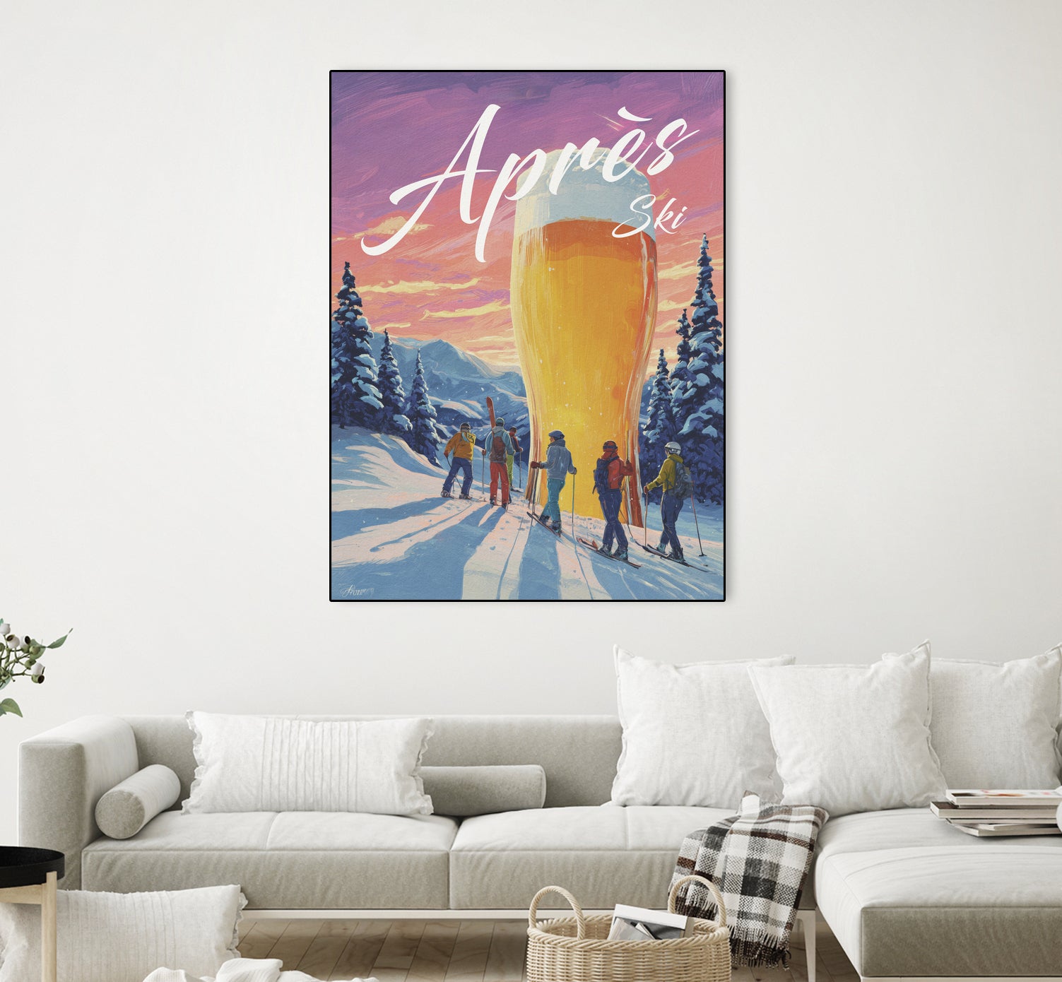 Apres Ski by Andreas Magnusson on GIANT ART - food and drinks ski