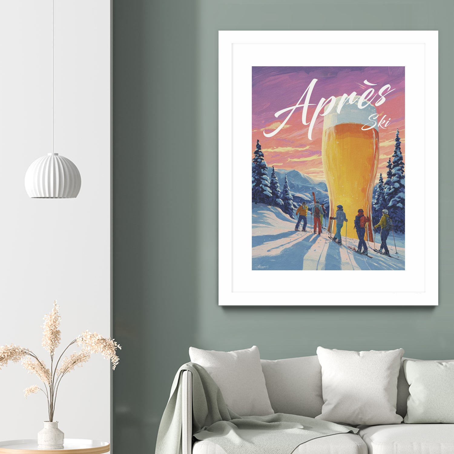 Apres Ski by Andreas Magnusson on GIANT ART - food and drinks ski