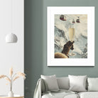 Bubbly Skiing by Andreas Magnusson on GIANT ART - figurative champagne