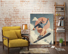Skiing Adventure by Emel Tunaboylu on GIANT ART -  skiing25