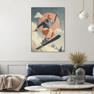 Skiing Adventure by Emel Tunaboylu on GIANT ART -  skiing25