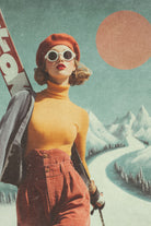 Skiing Adventure by Emel Tunaboylu on GIANT ART -  skiing25