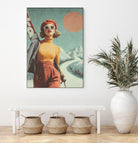 Skiing Adventure by Emel Tunaboylu on GIANT ART -  skiing25