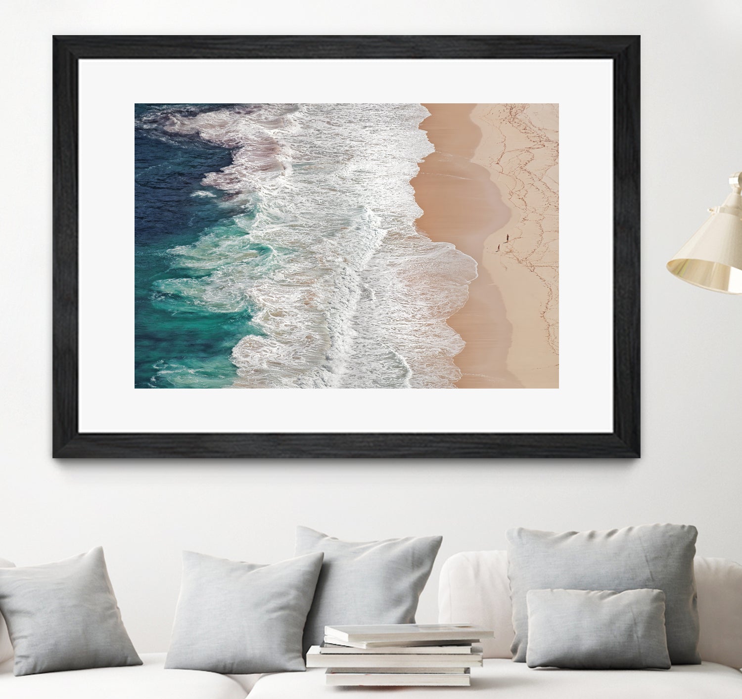 Where the Ocean Ends... by Andreas on GIANT ART - green landscape ocean