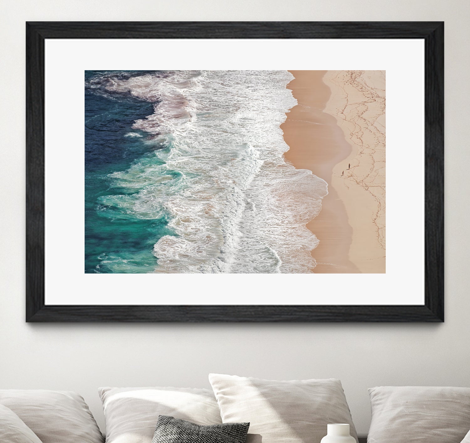 Where the Ocean Ends... by Andreas on GIANT ART - green landscape ocean