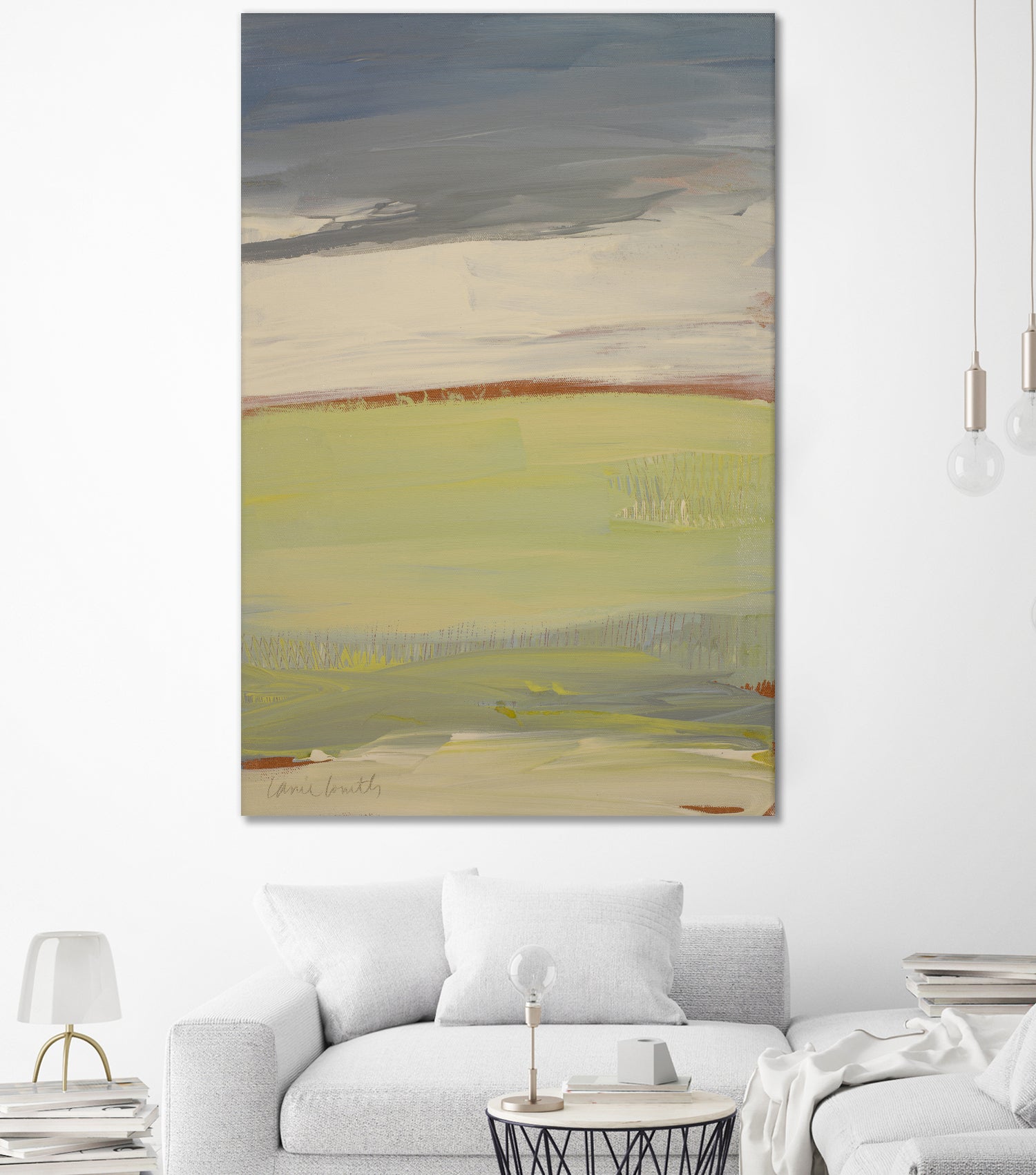 Flatlands I by Lanie Loreth on GIANT ART - abstract flatlands