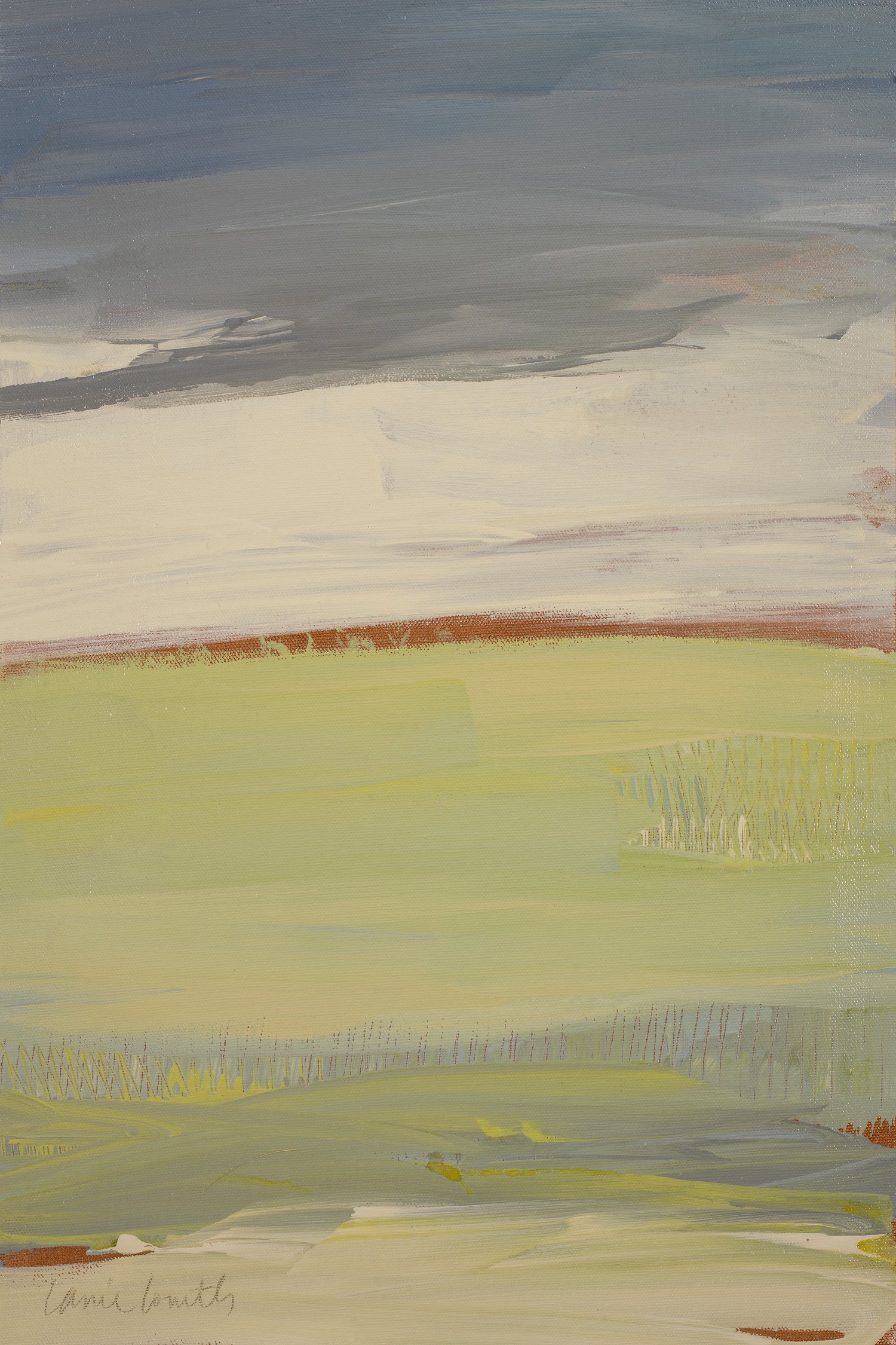 Flatlands I by Lanie Loreth on GIANT ART - abstract flatlands