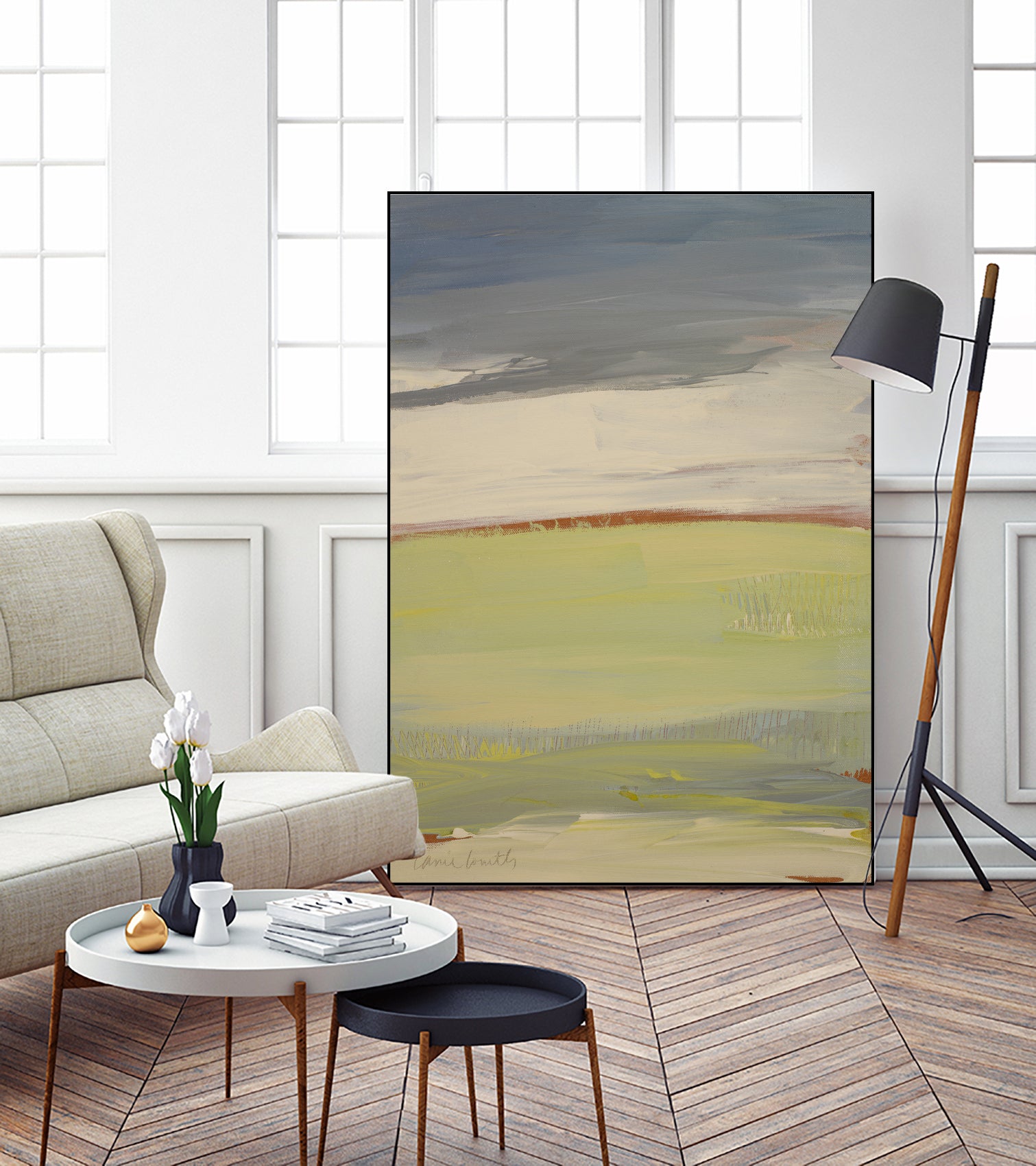 Flatlands I by Lanie Loreth on GIANT ART - abstract flatlands