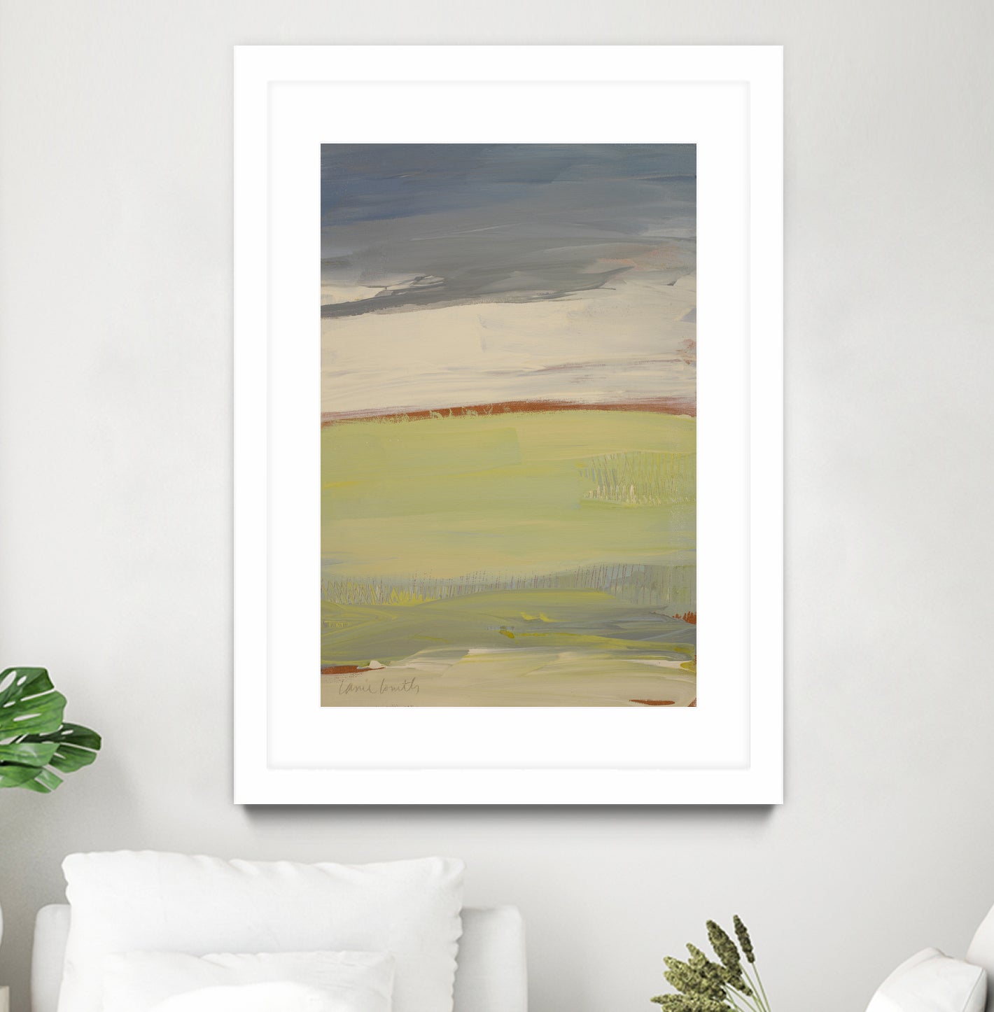 Flatlands I by Lanie Loreth on GIANT ART - abstract flatlands