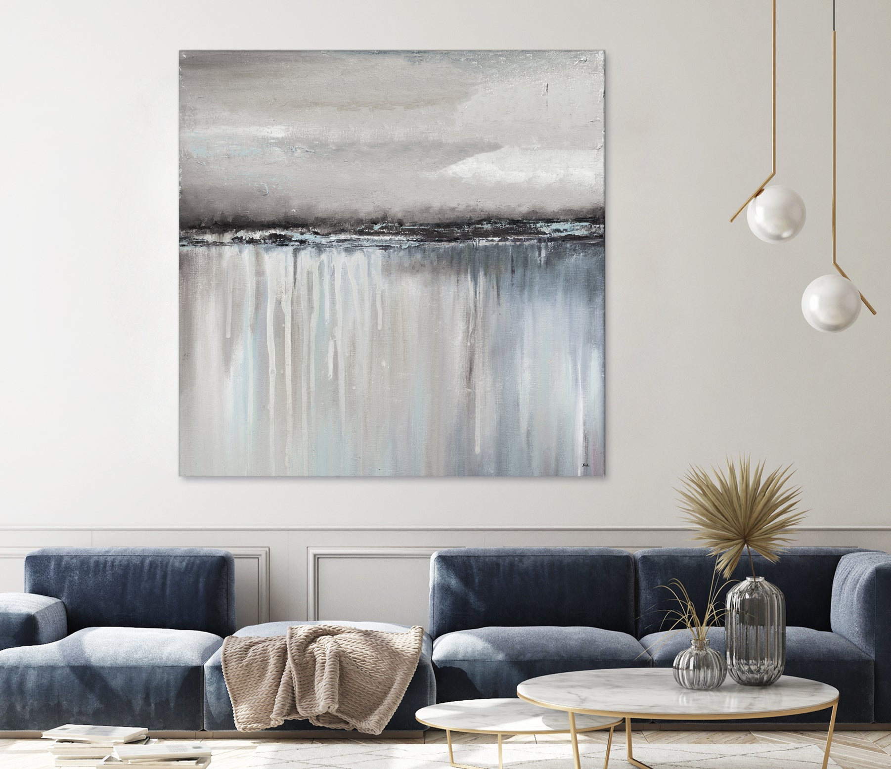 Muted Paysage I by Patricia Pinto on GIANT ART - abstract muted