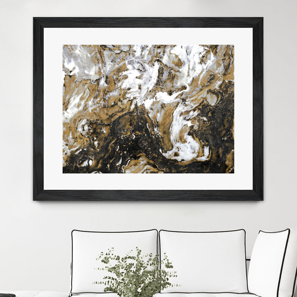 Golden Mix by Susan Bryant on GIANT ART - abstract abstract