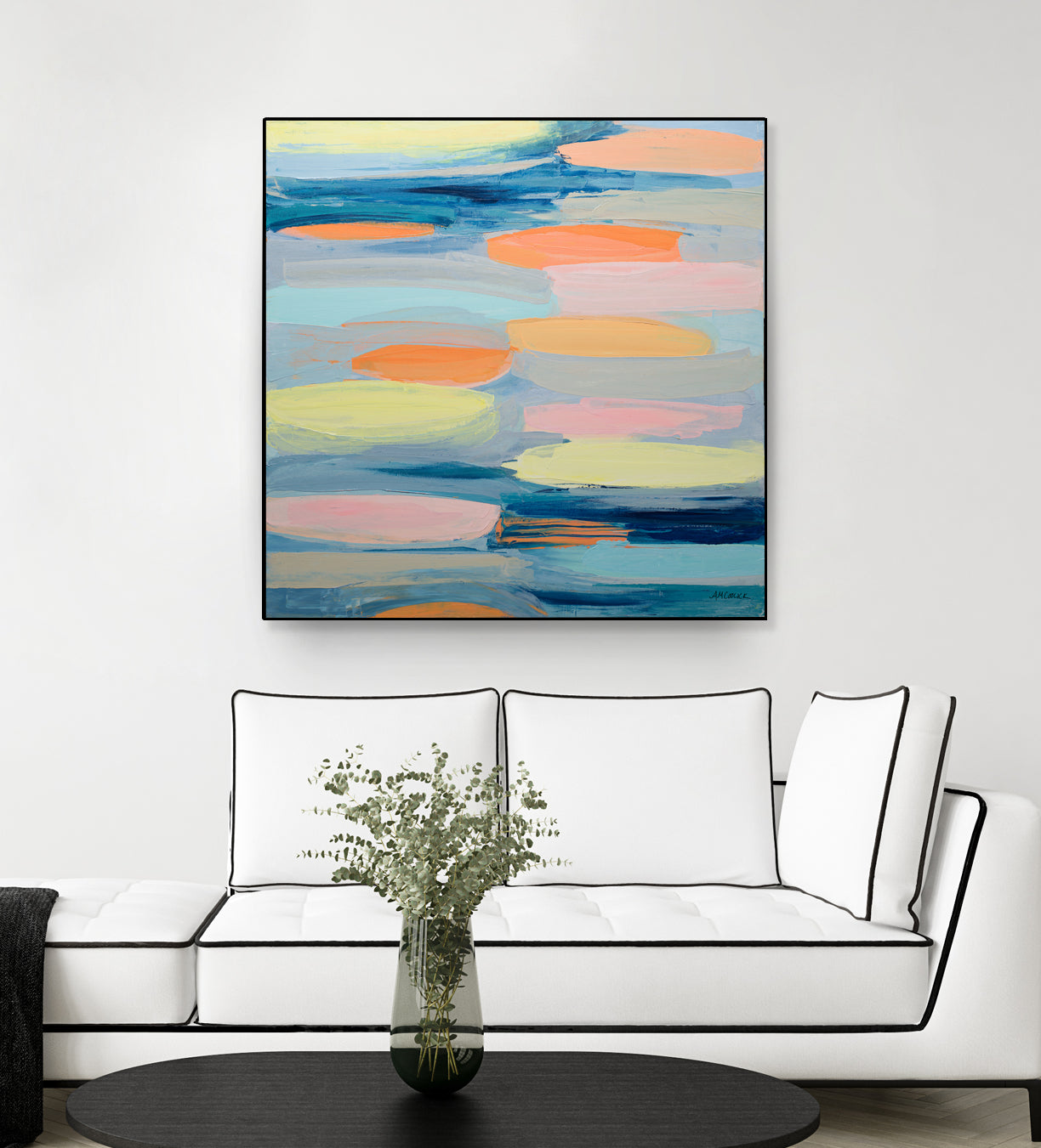 Just Peachy by Ann Marie Coolick on GIANT ART - abstract just