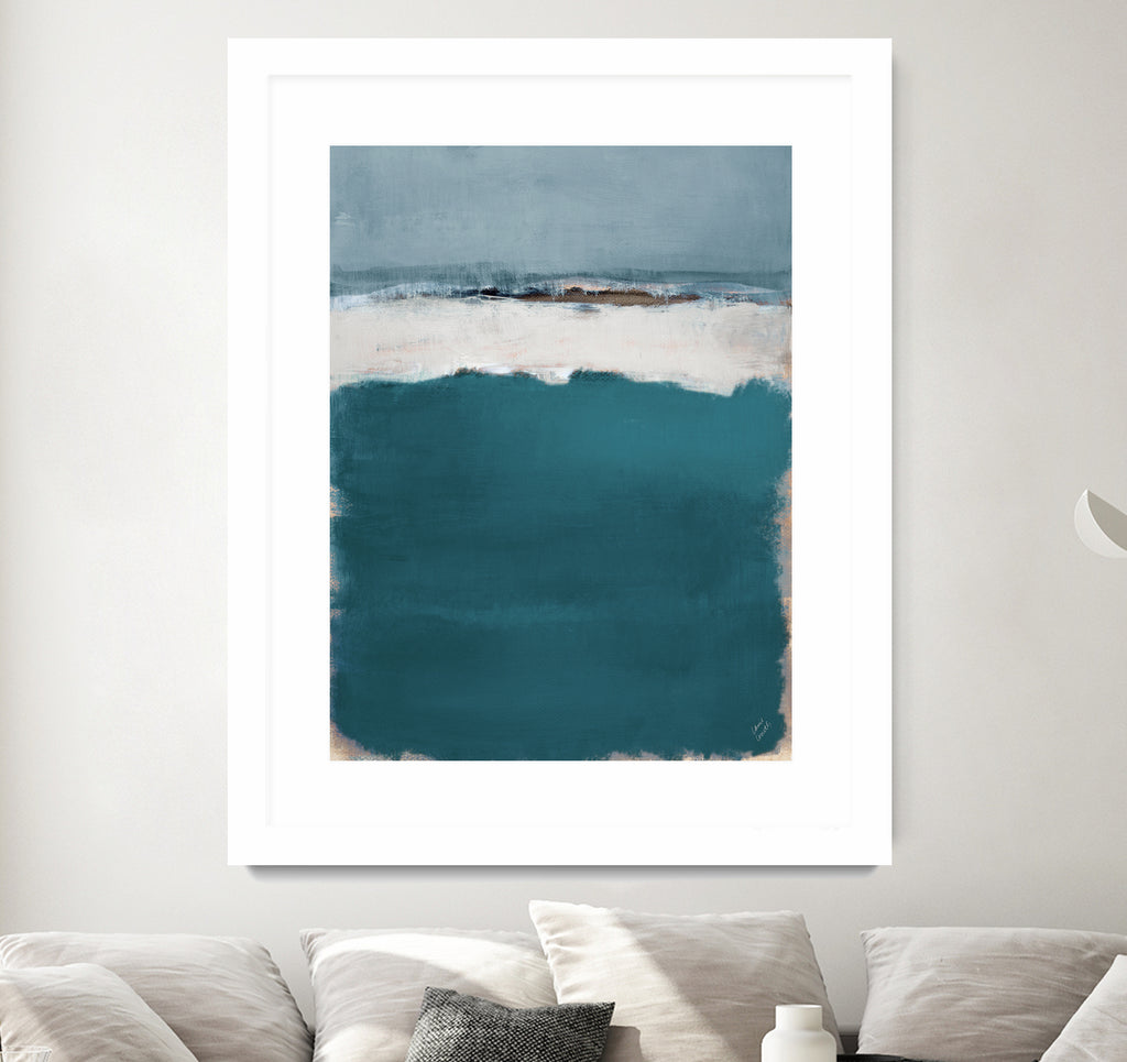 Deep Blue Sea Abstract by Lanie Loreth on GIANT ART - abstract deep