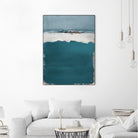 Deep Blue Sea Abstract by Lanie Loreth on GIANT ART - abstract deep