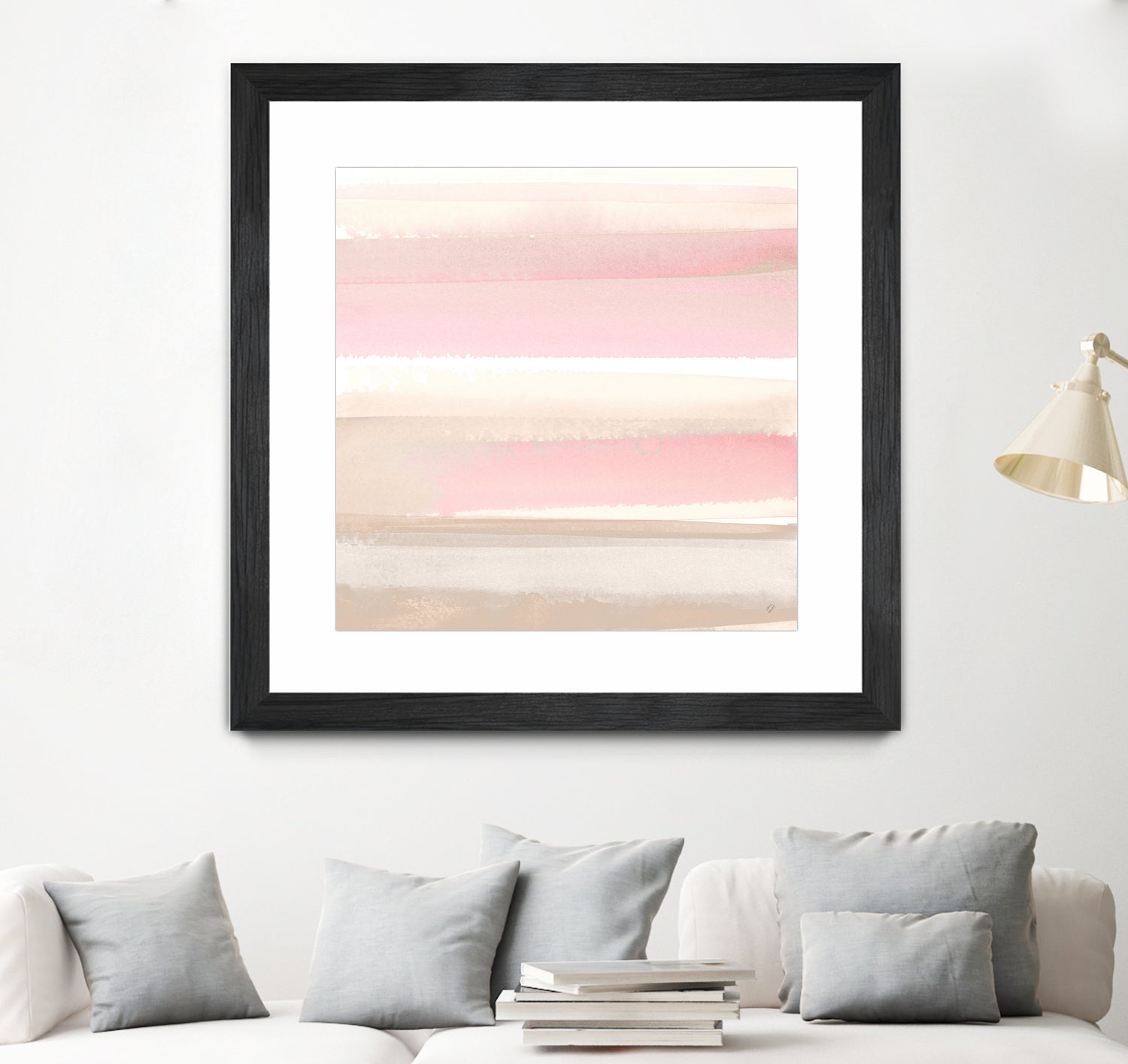 Blush Pasture II by Lanie Loreth on GIANT ART - abstract blush