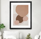 Fresh Shapes In Brown by Patricia Pinto on GIANT ART - abstract abstract