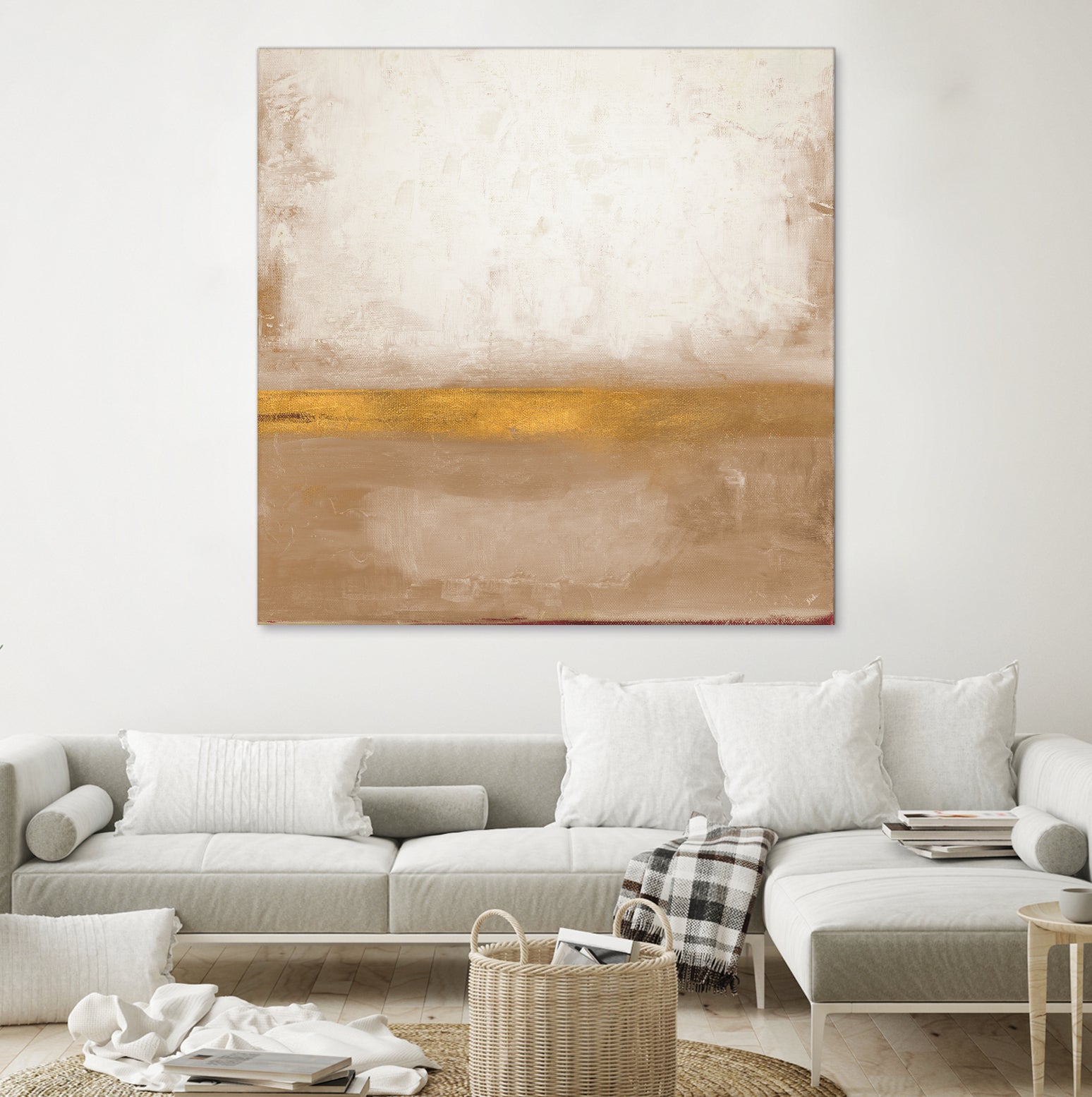 Gold Peak by Patricia Pinto on GIANT ART - abstract gold