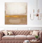 Gold Peak by Patricia Pinto on GIANT ART - abstract gold