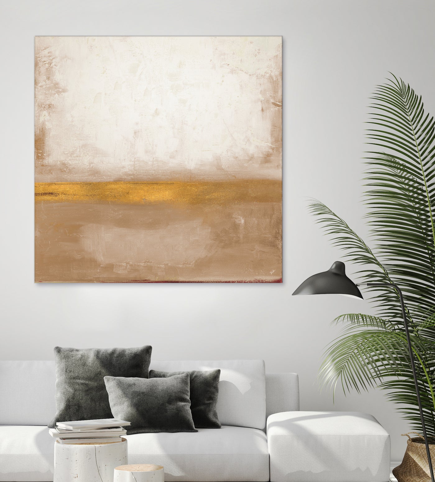 Gold Peak by Patricia Pinto on GIANT ART - abstract gold