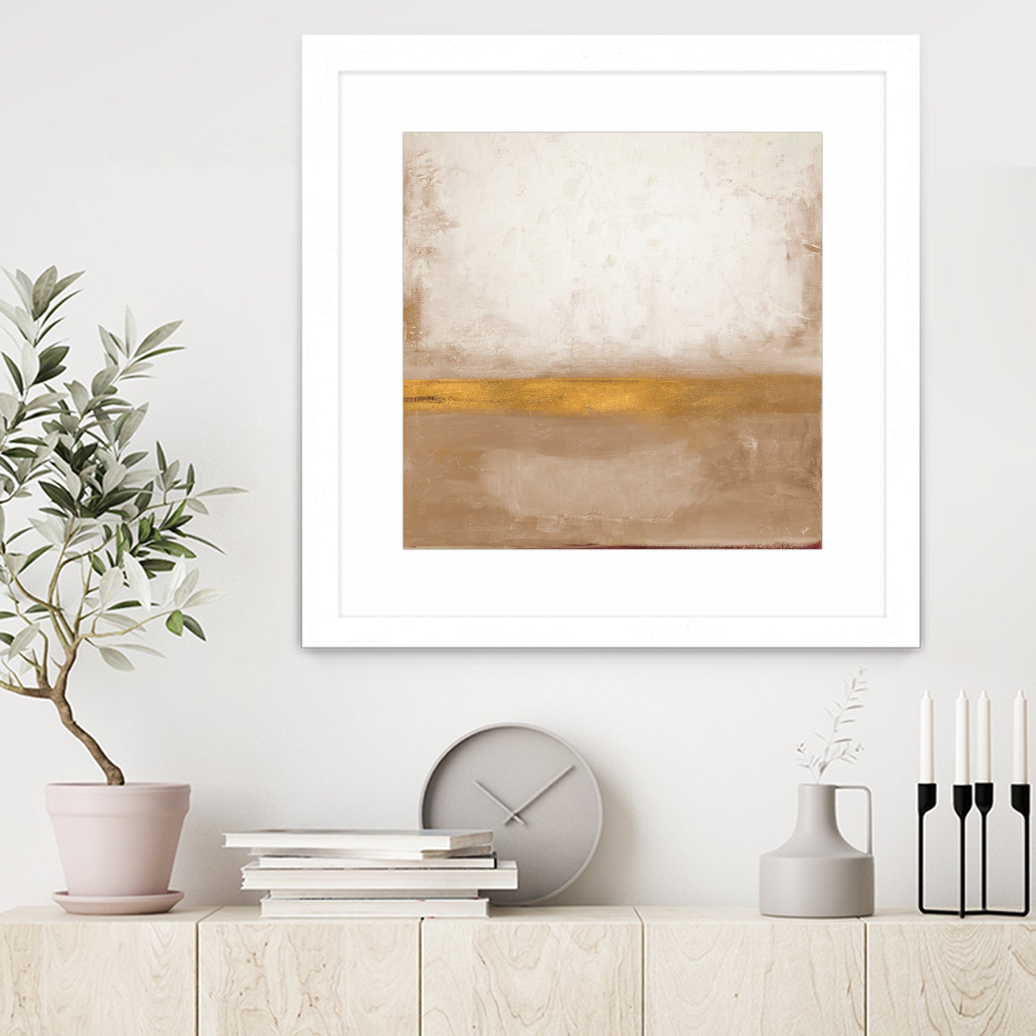 Gold Peak by Patricia Pinto on GIANT ART - abstract gold