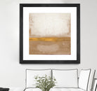 Gold Peak by Patricia Pinto on GIANT ART - abstract gold