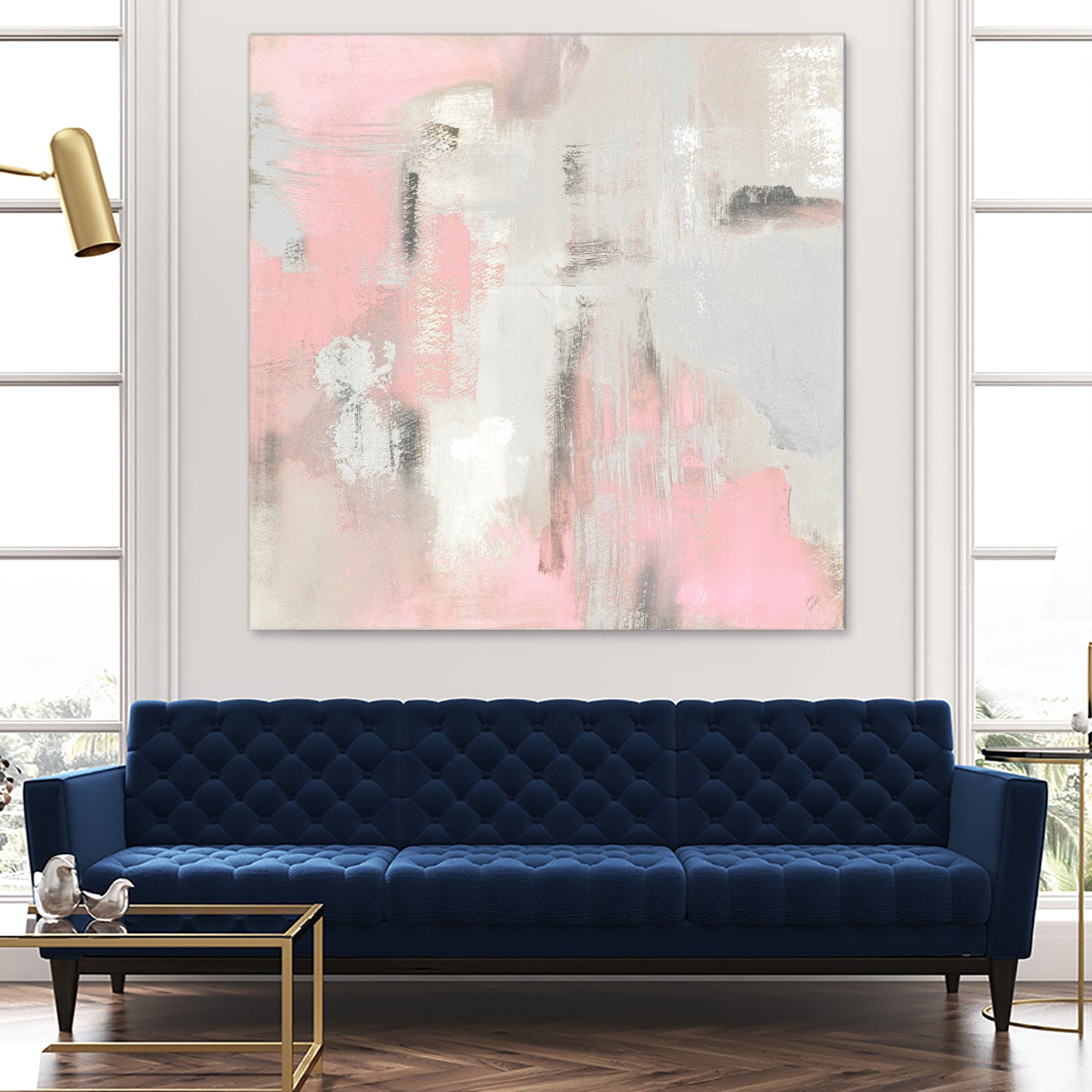 Pink Oasis by Lanie Loreth on GIANT ART - abstract pink