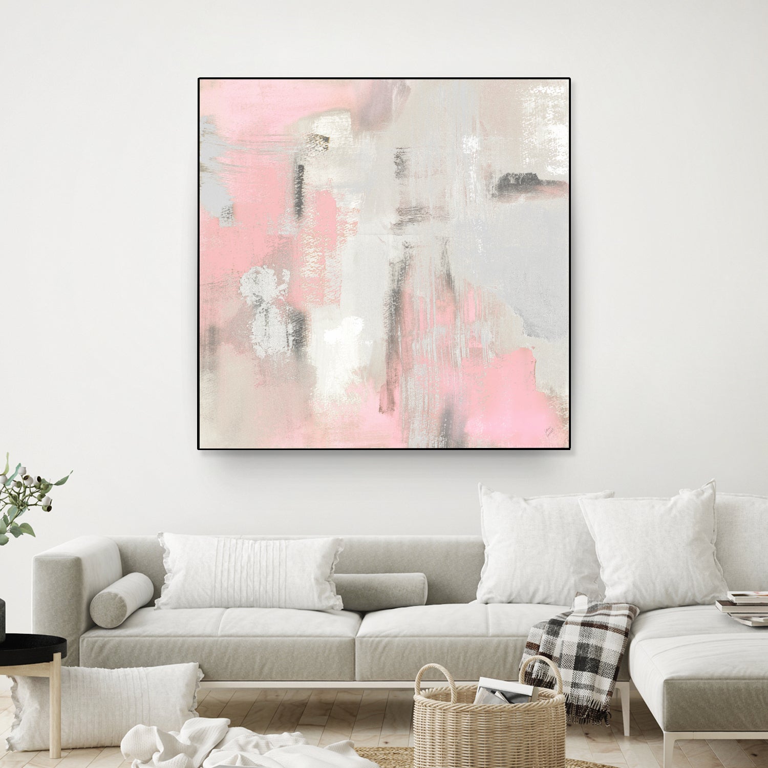 Pink Oasis by Lanie Loreth on GIANT ART - abstract pink