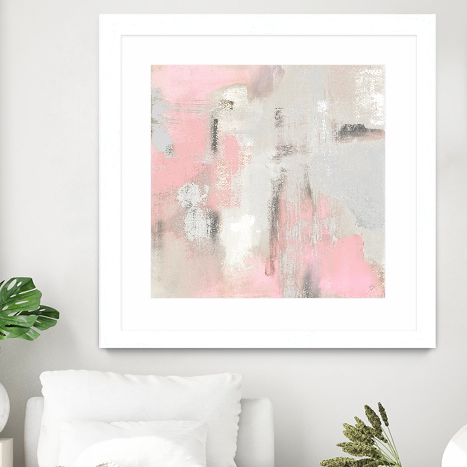 Pink Oasis by Lanie Loreth on GIANT ART - abstract pink