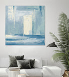 Blue Room Abstract I by Patricia Pinto on GIANT ART - abstract blue