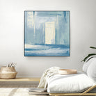 Blue Room Abstract I by Patricia Pinto on GIANT ART - abstract blue