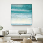 Stormy Skies In Blue I by Michael Marcon on GIANT ART - abstract blue