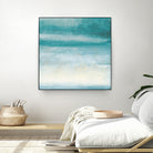 Stormy Skies In Blue I by Michael Marcon on GIANT ART - abstract blue