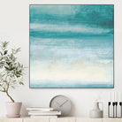 Stormy Skies In Blue I by Michael Marcon on GIANT ART - abstract blue