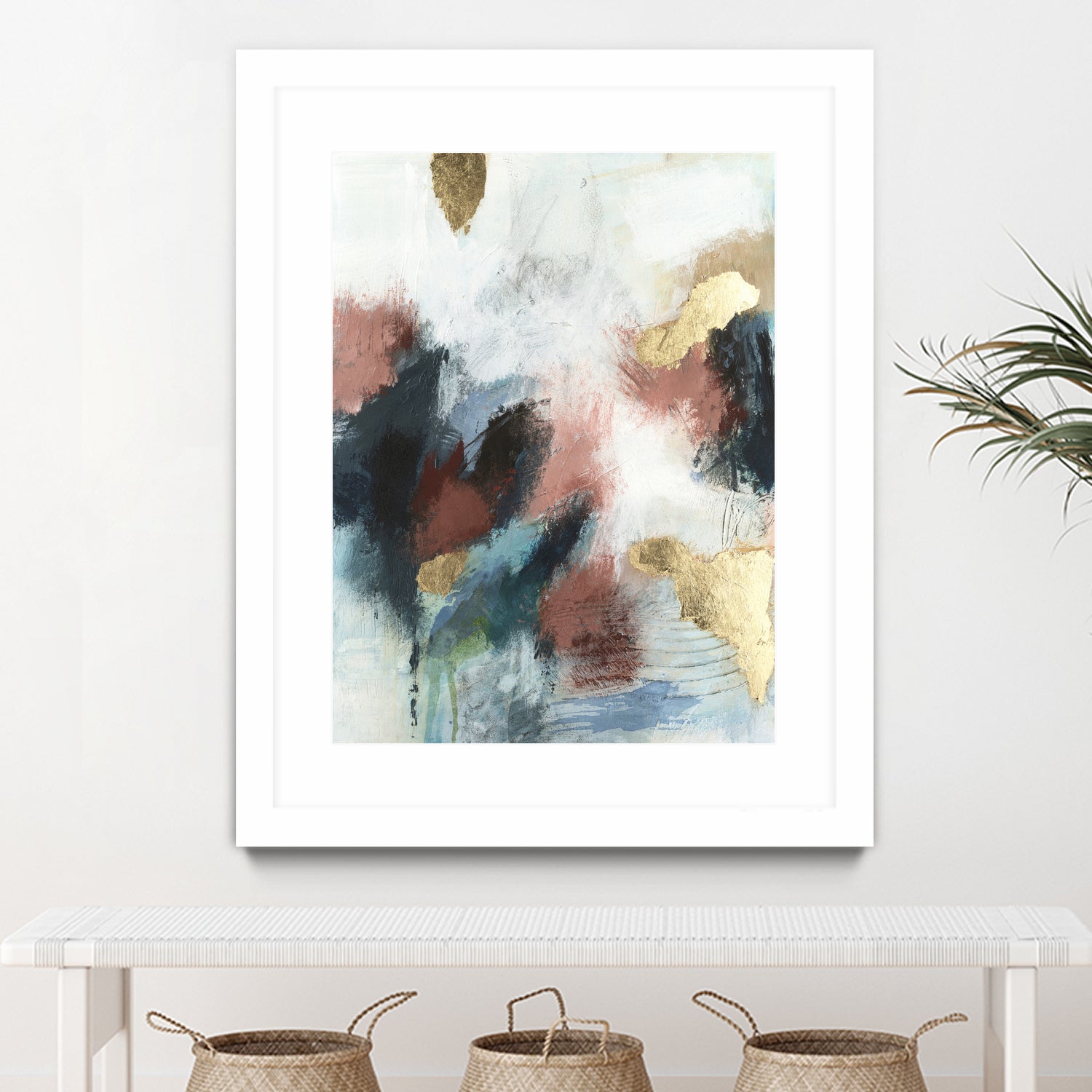 Gold Farallon I by Victoria Barnes on GIANT ART - abstract geometrics abstract