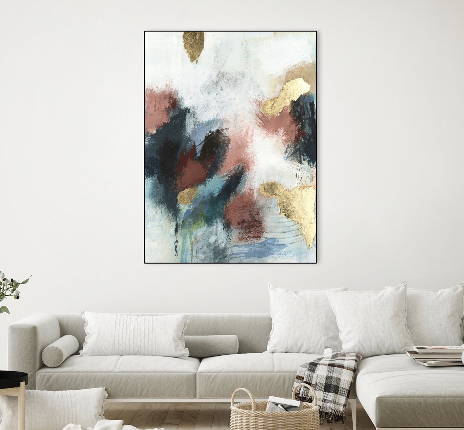 Gold Farallon I by Victoria Barnes on GIANT ART - abstract geometrics abstract