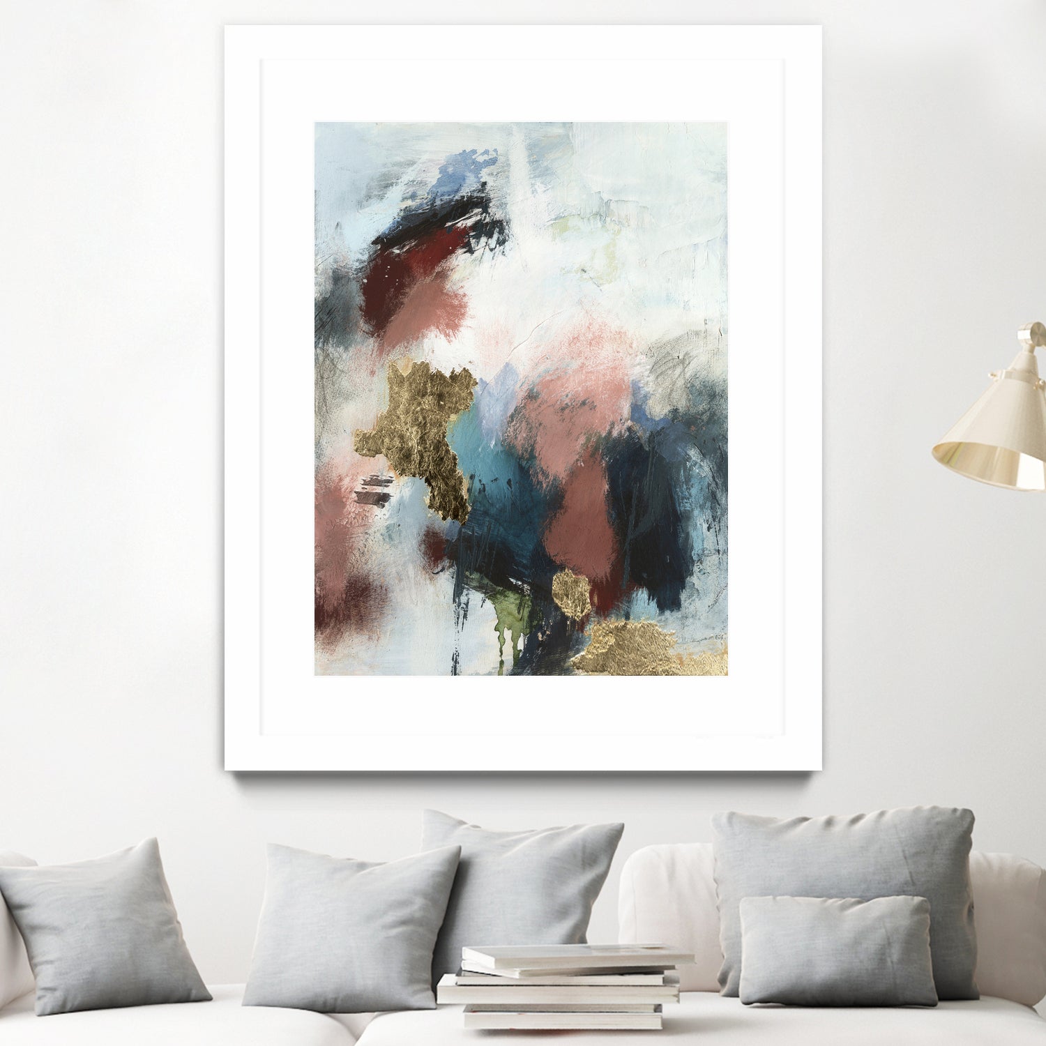 Gold Farallon II by Victoria Barnes on GIANT ART - abstract geometrics abstract