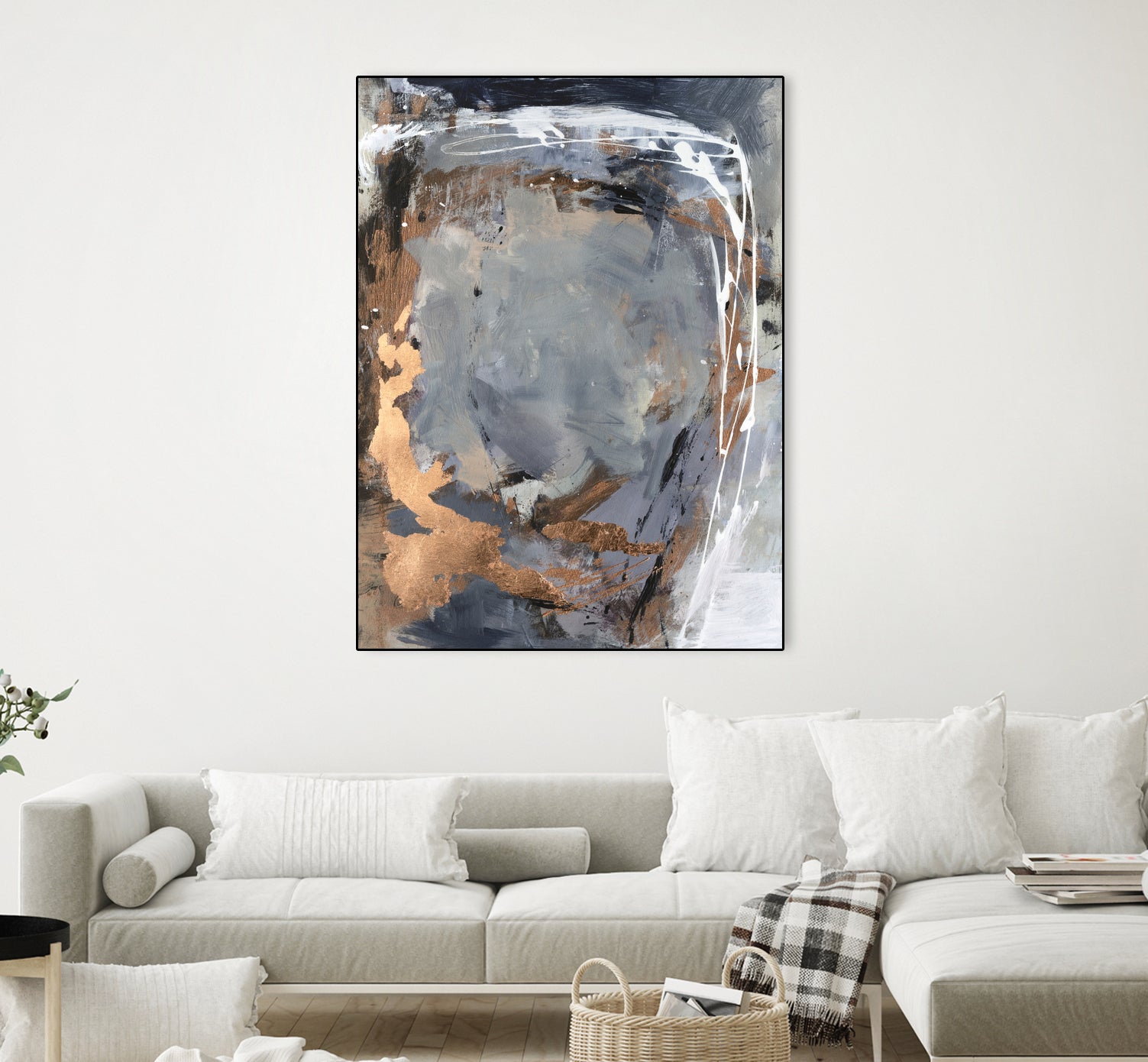 Copper Crested Twilight  I by Victoria Barnes on GIANT ART - abstract geometrics abstract