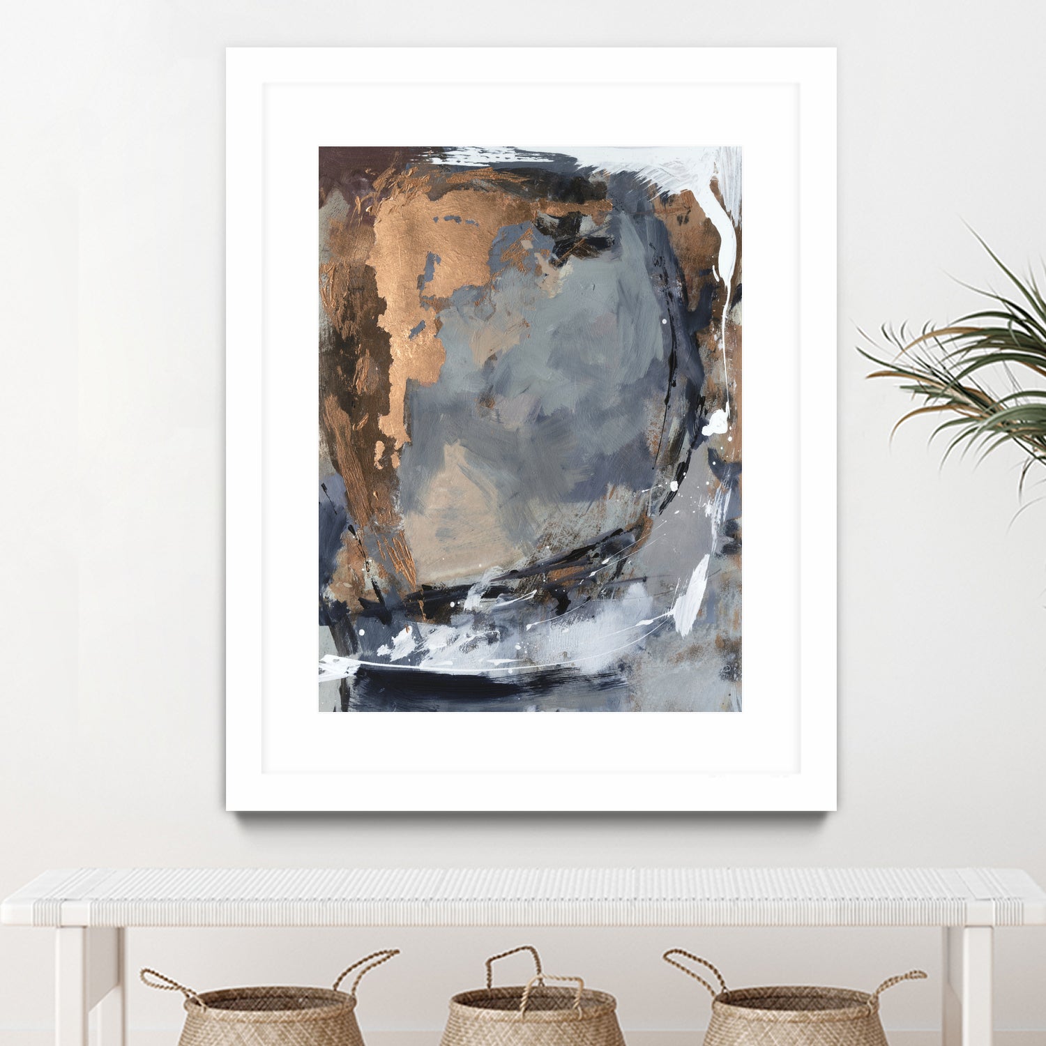 Copper Crested Twilight  II by Victoria Barnes on GIANT ART - abstract geometrics abstract