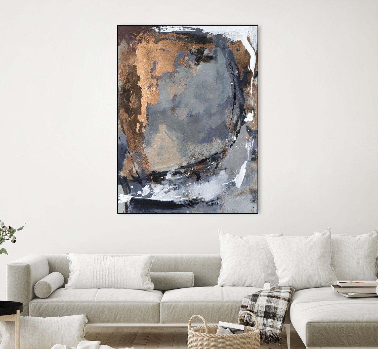 Copper Crested Twilight  II by Victoria Barnes on GIANT ART - abstract geometrics abstract