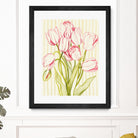 Sunday Best I by Grace Popp on GIANT ART - floral botanicals flowers