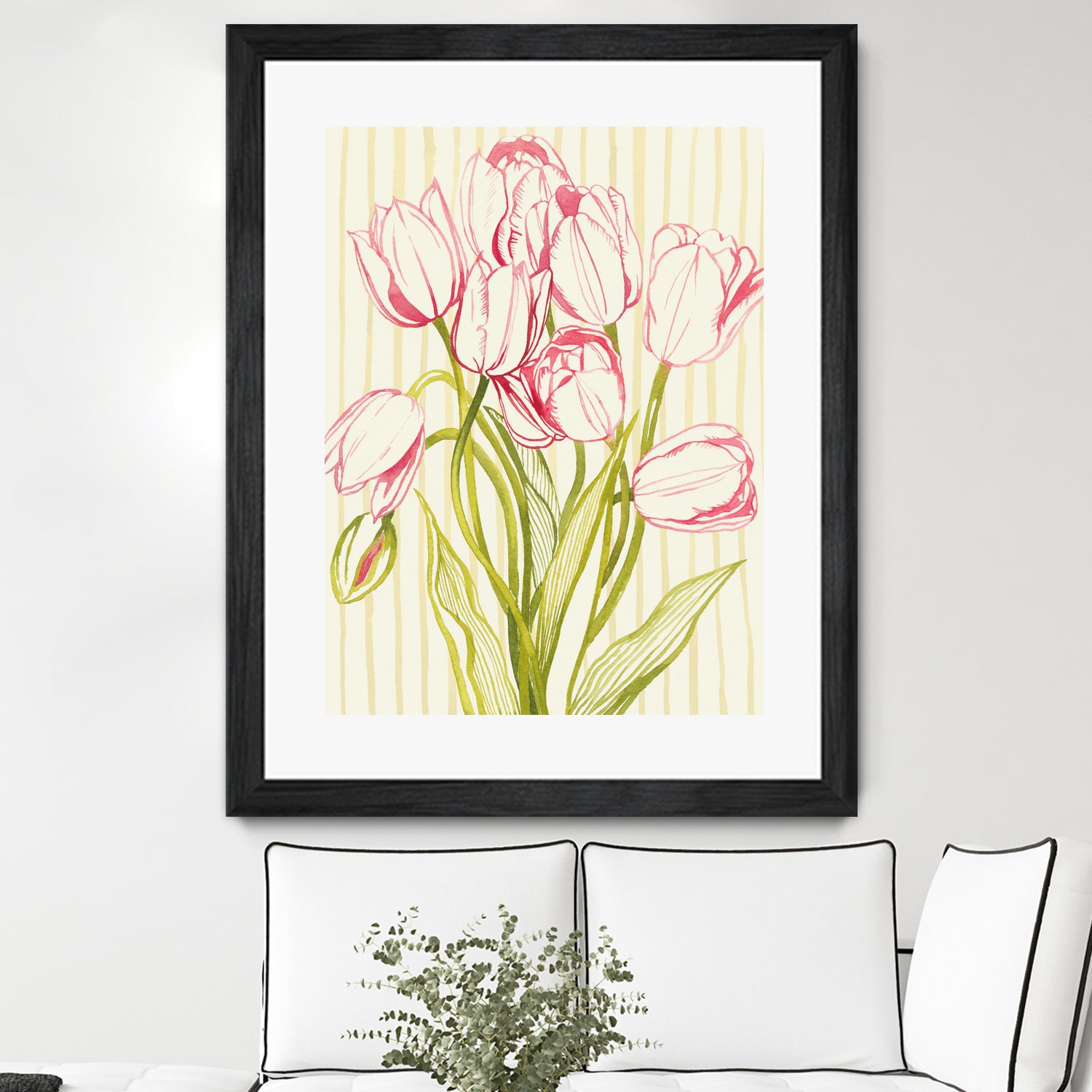 Sunday Best I by Grace Popp on GIANT ART - floral botanicals flowers