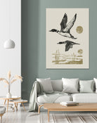 Lake Meditation ll by Victoria Barnes on GIANT ART - animals nature birds