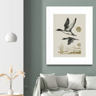 Lake Meditation ll by Victoria Barnes on GIANT ART - animals nature birds