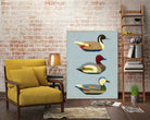 Decoy Ducks I by June Erica Vess on GIANT ART - animals nature birds