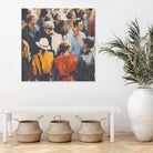 Faces in the Crowd I by Walker Noble on GIANT ART - figurative fashion other