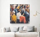 Faces in the Crowd II by Walker Noble on GIANT ART - figurative fashion other