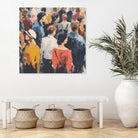 Faces in the Crowd II by Walker Noble on GIANT ART - figurative fashion other