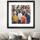 Faces in the Crowd II by Walker Noble on GIANT ART - figurative fashion other